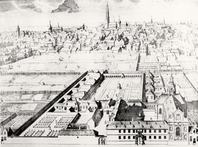 View of Antwerp by Flemish School